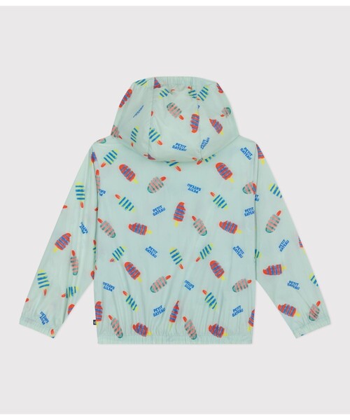 PETIT BATEAU（プチバトー） マウンテンパーカー アウター プリント
