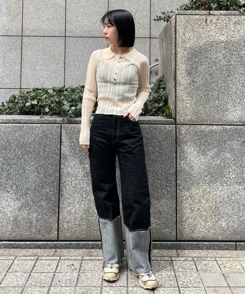 Oriens JOURNAL STANDARD」 デニムパンツ SMALL ブルー系その他