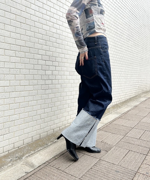 Oriens JOURNAL STANDARD」 デニムパンツ SMALL ブルー系その他