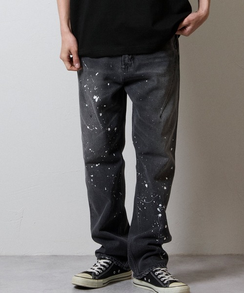 NUMBER (N)INE ナンバーナイン 黒デニム3×32 日本製 美品 NUMBER (N)INE（ナンバーナイン） ジーンズ メンズ レディース