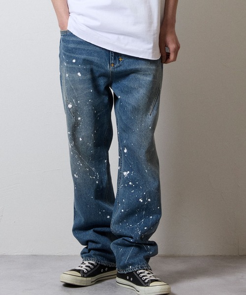 NUMBER (N)INE（ナンバーナイン） ジーンズ HAND PAINTED STRAIGHT