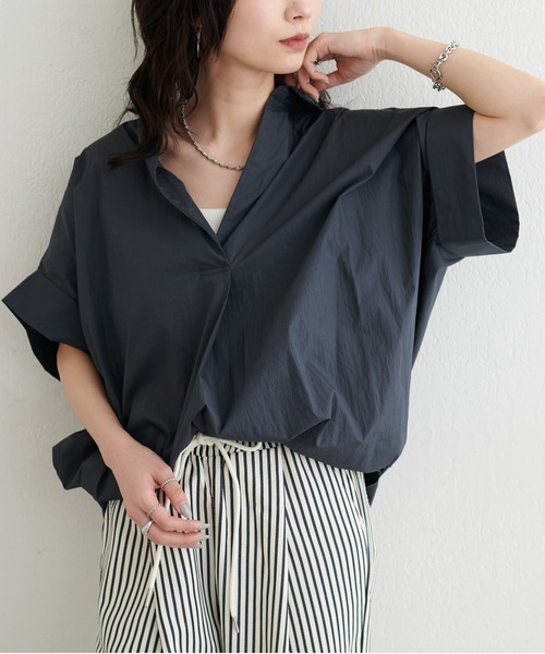 LARUTA（ラルータ） ブラウス シャツ 「LARUTA」ドルマンスキッパー 