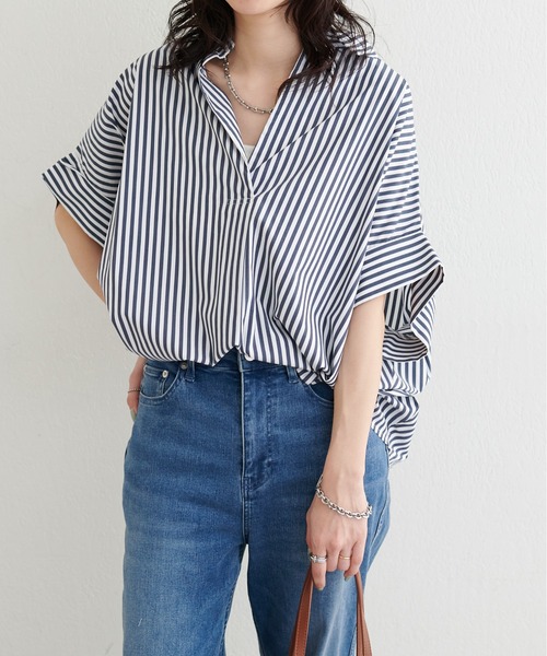 LARUTA（ラルータ） ブラウス シャツ 「LARUTA」ドルマンスキッパー 