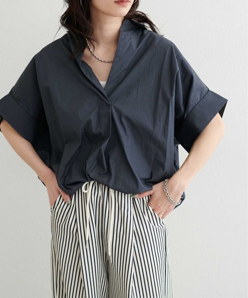 LARUTA（ラルータ） ブラウス シャツ 「LARUTA」ドルマンスキッパー 