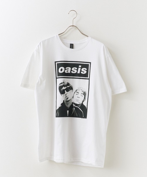 tシャツ Oasis / オアシス プリントデザイン クルーネックTシャツ
