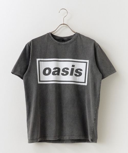 tシャツ Oasis / オアシス プリントデザイン クルーネックTシャツ