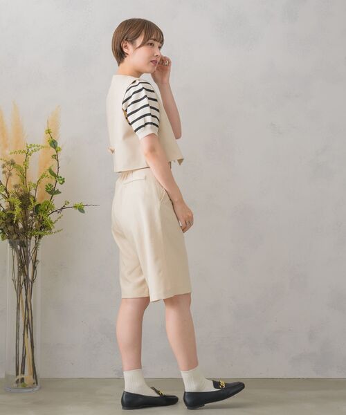 「RETRO GIRL」 ハーフパンツ FREE ダークグレー レディース_画像3