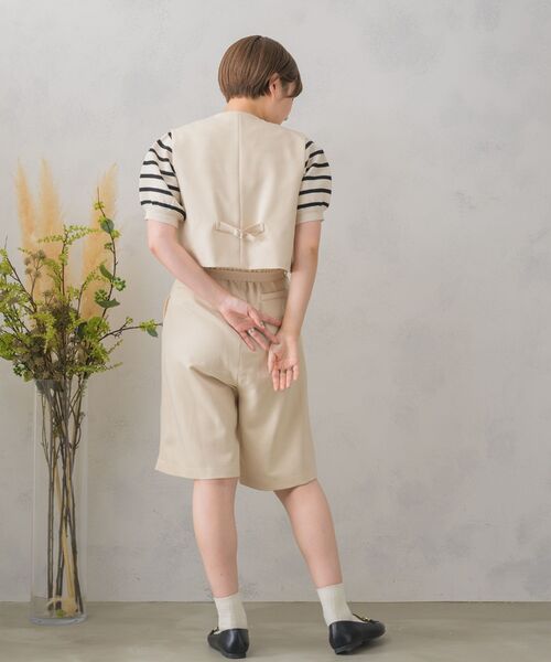 「RETRO GIRL」 ハーフパンツ FREE ダークグレー レディース_画像5