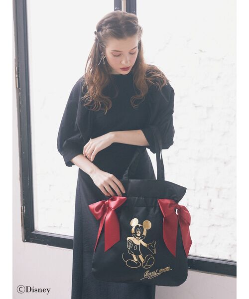「Maison de FLEUR」 トートバッグ FREE ブラック レディース_画像2