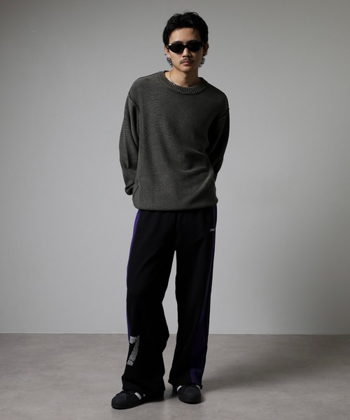 「NERDY」 ジャージパンツ M ブルー レディース_画像9