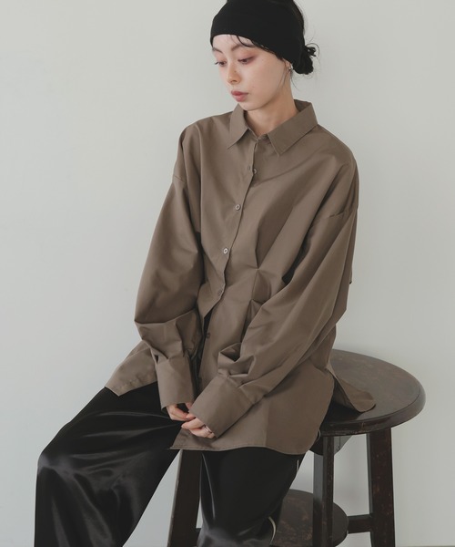 「LIAN」 長袖シャツ FREE イエロー レディース_画像8