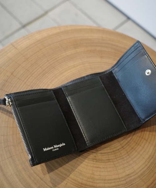 二つ折り財布 財布 Maison Margiela WALLET CLIP 3 WITH ZIP レディースの画像