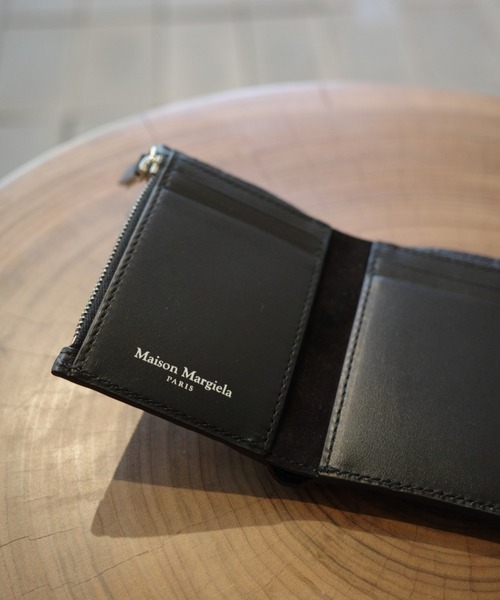 二つ折り財布 財布 Maison Margiela WALLET CLIP 3 WITH ZIP レディースの画像