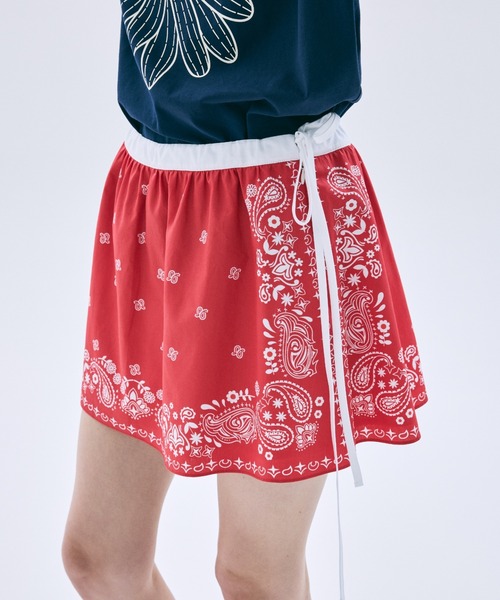 Mardi Mercredi（マルディメクルディ） スカート FLARE MINI SKIRT