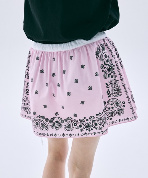 Mardi Mercredi（マルディメクルディ） スカート FLARE MINI SKIRT