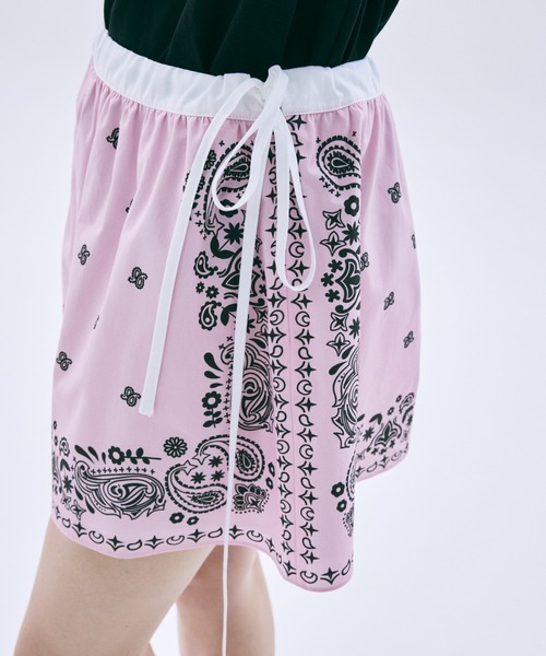 Mardi Mercredi（マルディメクルディ） スカート FLARE MINI SKIRT