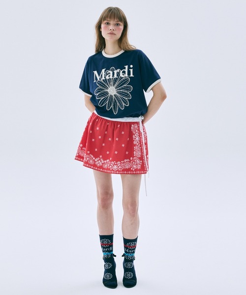 Mardi Mercredi（マルディメクルディ） スカート FLARE MINI SKIRT