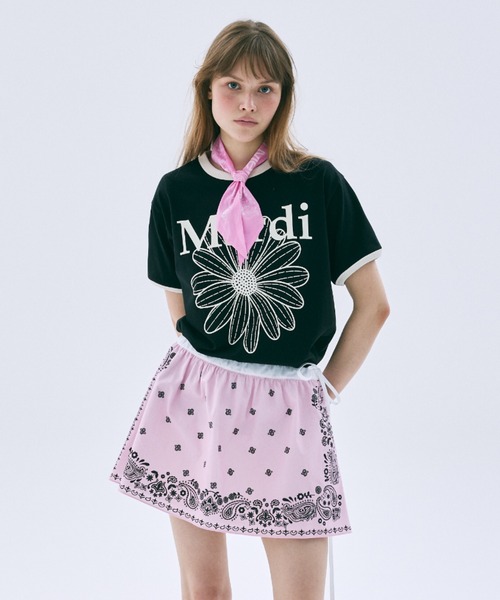 Mardi Mercredi（マルディメクルディ） スカート FLARE MINI SKIRT