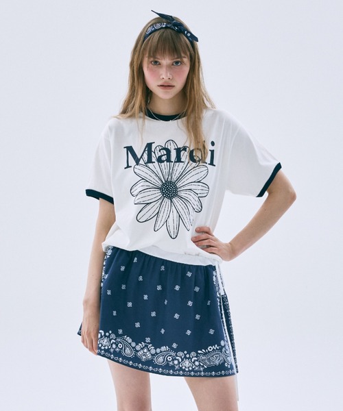 スカート flare mini skirt Mardi Mercredi（マルディメクルディ） スカート FLARE MINI SKIRT
