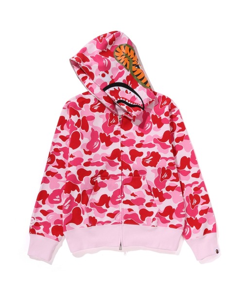 A BATHING APE（アベイシングエイプ） パーカー ABC CAMO SHARK FULL