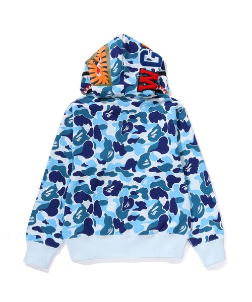 A BATHING APE（アベイシングエイプ） パーカー ABC CAMO SHARK FULL