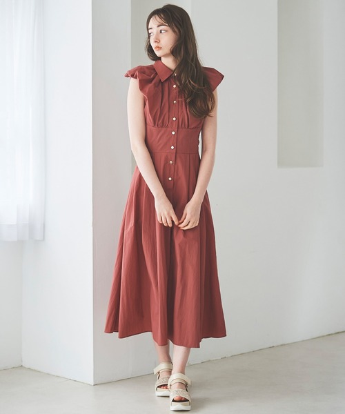「31 Sons de mode」 半袖ワンピース 36 ブラック レディース_画像9