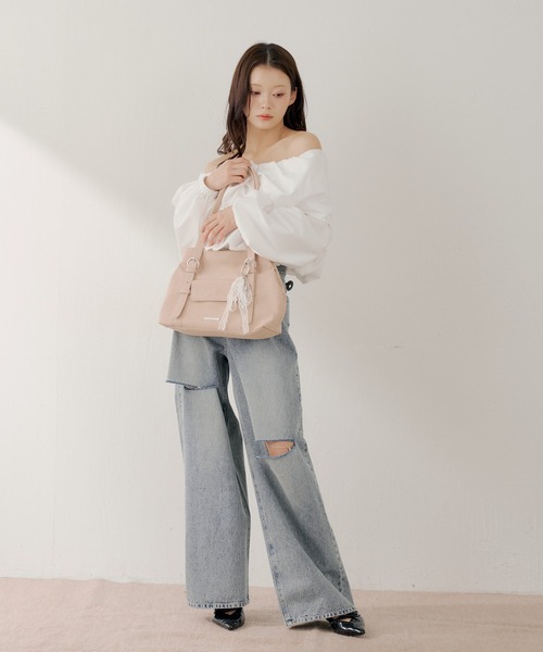 「Chico」 デニムパンツ SMALL ブルー系その他 レディース_画像5