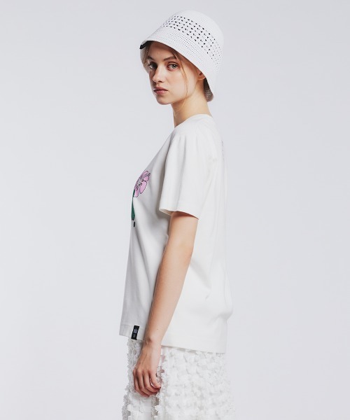 「DOUBLE STANDARD CLOTHING」 半袖Tシャツ FREE ホワイト レディース_画像4