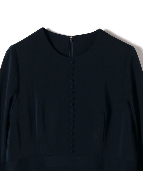 「ships little black」 長袖ワンピース 36 ベージュ レディース_画像9