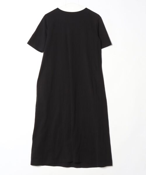 「UNIVERSAL OVERALL」 Tシャツワンピース M-L ブラック レディース_画像2
