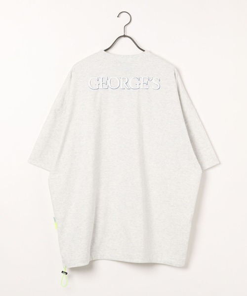 「GEORGE'S」 7分袖Tシャツ LARGE グレー メンズ_画像7
