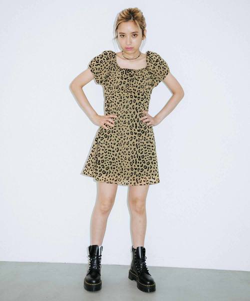 ワンピース Sheer Leopard Dress Zozotown Paypayモール店 通販 Paypayモール