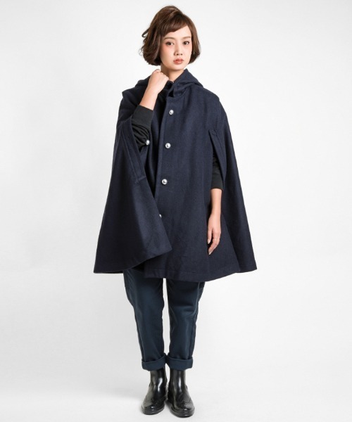 New安い レインコート Waiper Inc Wp10 Zozotown Paypayモール店 通販 Paypayモール フランス軍レディース ウールケープ ポンチョ 復刻 定番低価 Vanderschooten Com