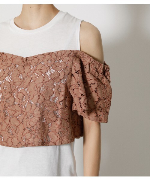 ●GREEN BUTTER●Lace Clear ノースリーブトップス★日本未入荷 楽天市場】【夏SALE2025】【日本製】『チュール 切替 ボトル