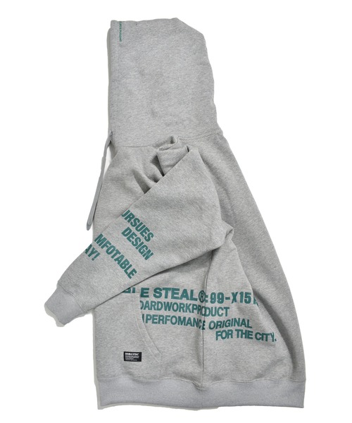 パーカー Side Print Sweat 裏起毛パーカー メンズ レディース