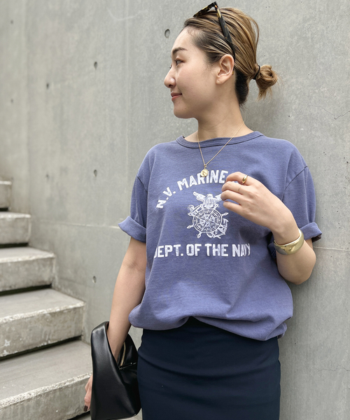 Deuxieme Classe MARINE CORPS Tシャツ Deuxieme Classe（ドゥーズィエムクラス） tシャツ Tシャツ MARINE