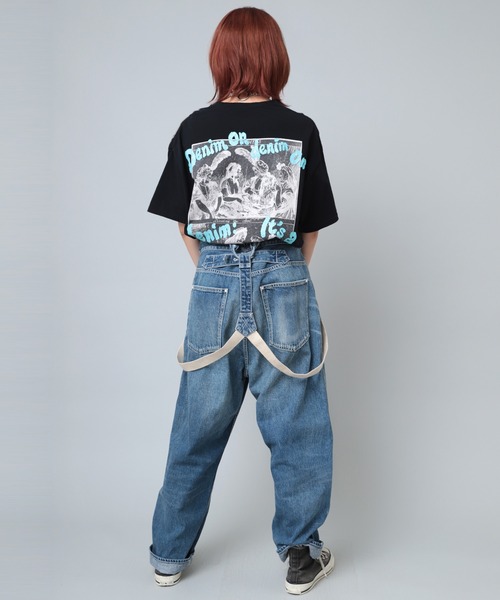 RNA ジーンズ デニム デニムパンツ R3976 サスペンダーワーク