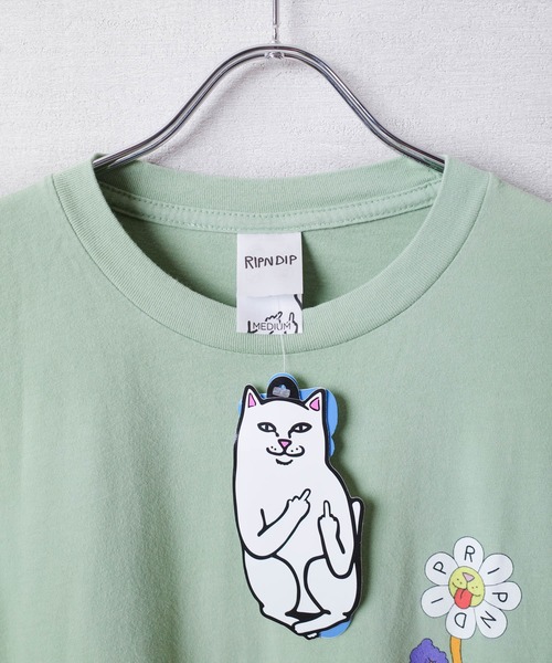 tシャツ 「T9」「RIPNDIP/リップンディップ」PLANT BASED LOGO L/S TEE プラント ベース ロゴ ロングスリーブ Tシャ RIPNDIP tシャツ 「T9」「RIPNDIP/リップンディップ」PLANT