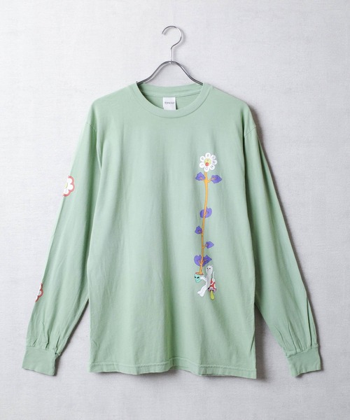 tシャツ 「T9」「RIPNDIP/リップンディップ」PLANT BASED LOGO L/S TEE プラント ベース ロゴ ロングスリーブ Tシャ RIPNDIP tシャツ 「T9」「RIPNDIP/リップンディップ」PLANT