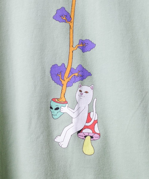 tシャツ 「T9」「RIPNDIP/リップンディップ」PLANT BASED LOGO L/S TEE プラント ベース ロゴ ロングスリーブ Tシャ RIPNDIP tシャツ 「T9」「RIPNDIP/リップンディップ」PLANT