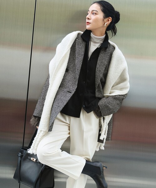 23区（ニジュウサンク） ブーツ サイドゴア ヒール ブーツ レディース