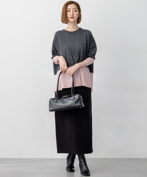 23区（ニジュウサンク） ブーツ サイドゴア ヒール ブーツ レディース