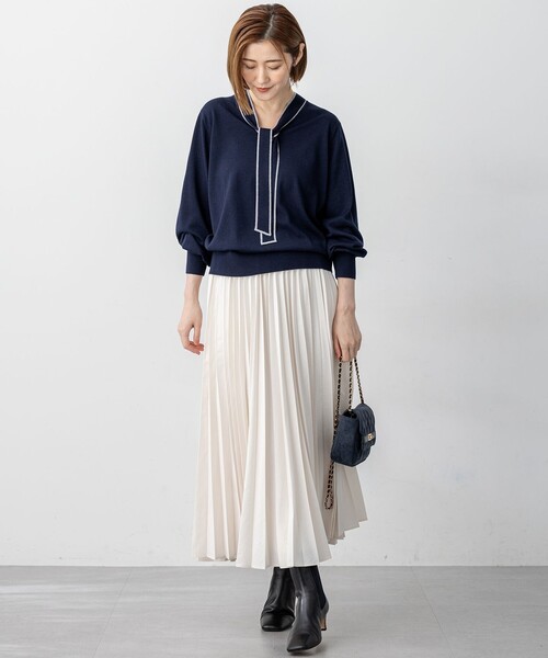 23区（ニジュウサンク） ブーツ サイドゴア ヒール ブーツ レディース