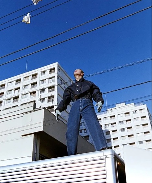 PEACE DENIM（ピースデニム） ワイドパンツ ジーンズ BOB USED メンズ