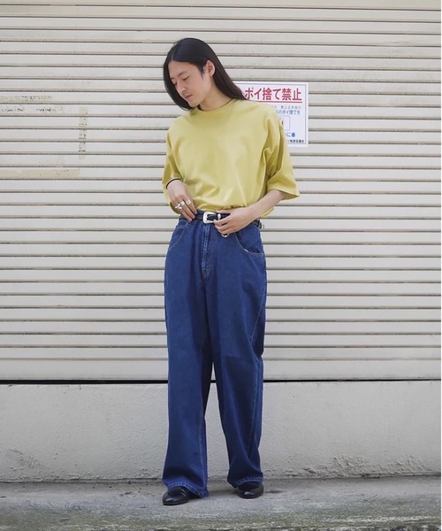 PEACE DENIM（ピースデニム） ワイドパンツ ジーンズ BOB USED メンズ