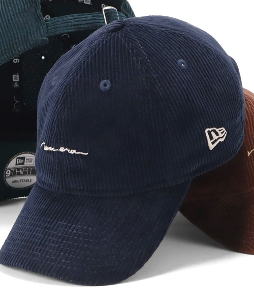 New Era ネイビー コーデュロイ キャップ 9twenty-mlb-corduroy-14307649-