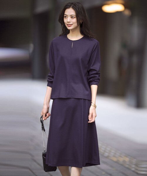 スカート 「洗える」ウールスムース : ZOZOTOWN Yahoo!店 - 通販