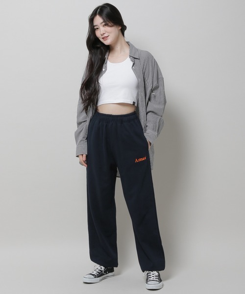 レディース 「UNISEX」AMES-WORLDWIDE／ベーシックロゴパンツ/スウェットパンツ/ルーズ/2982384｜zozo｜14