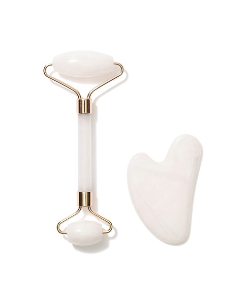 Francfranc（フランフラン） ルポ フェイスローラー＆カッサ ホワイト