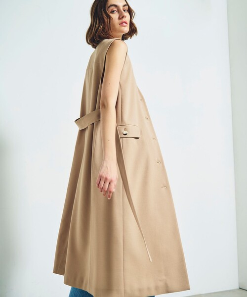 GRACE CONTINENTAL コート アウター ストレッチスラブ3WAYコート